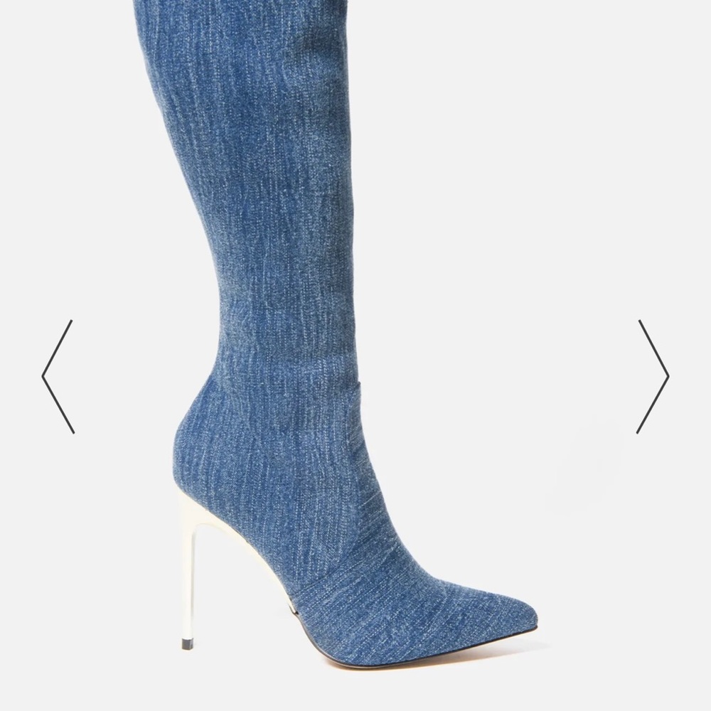 Bebe knee high boots